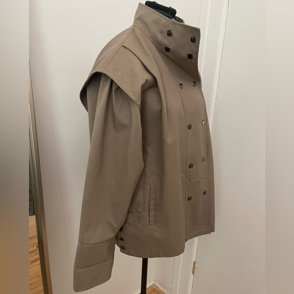 SOLD Vintage 100% cotton half trench - Picture 1 of 4